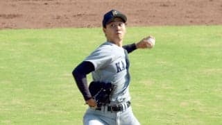 関大・米沢　阪神などと面談していた　１２球団から調査書届く注目ドラ１候補左腕　７球団スカウト視察