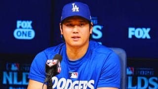 大谷翔平、真美子夫人＆子どもに感謝「気持ちの面で違った」　IL入り支えた存在…娘は左手で抱っこ