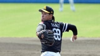 【ファーム選手権】ソフトバンク岩崎峻典、９安打６失点で降板　４死四球に暴投と制球に苦しむ