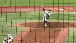 横浜　織田翔希の１５５キロにスタンドどよめき＆拍手　夏の甲子園で一発浴びた楠本に最速投じる→空振り三振でリベンジ