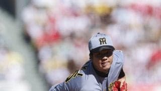 【阪神】才木浩人が足元を気にする　マツダのマウンドを緊急整備