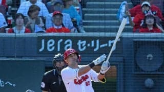 広島・末包　今季本拠地最終戦で今季本拠地初弾！優勝懸かる阪神相手に同点の２号３ラン「思い切り振り抜いた」