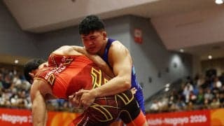 【レスリング】吉田アラシ、男子フリー９７キロ級で１２年ぶり重量級表彰台、銅メダル…アジア大会