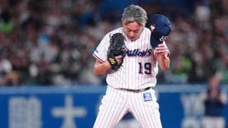 【ヤクルト】石川雅規が涙の引退登板　打者１人と対戦し空振り三振　スタンドからは万雷の拍手