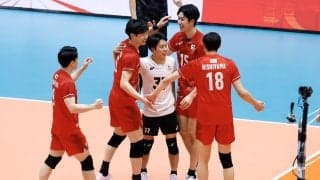 男子日本代表　1セットを奪い返すもイランに敗れ準優勝　前回大会の3位を上回る