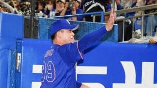 【中日】井上監督がラストゲームを飾り涙「気持ち良く球場を後にできる。本当に選手たちに感謝」