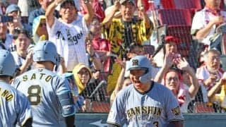 阪神・大山「苦しかった」低迷乗り越え悲願「優勝に向けて全員が一つになれた」