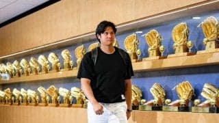 大谷翔平はサンダルスタイルで球場入り　フリーマンが激シブ！キケのパーカーもすごっ！ベッツは夏の装い　ドジャースが球場入りの私服公開