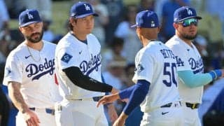 ドジャースが一発攻勢で先勝！　気温３９度の熱戦制してＷＳ３連覇へ好発進　大谷翔平は１安打　テオ＆タッカー＆マンシーが価値あるアーチ　スクバルは大役果たす６回１失点