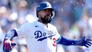 「確信歩かない」「10月の男」25年ポストシーズン5本塁打の男が今季も初戦で豪快先制弾「やっぱテオが必要だわ！」ド軍は5－3で地区シリーズ初戦に勝利