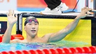 【競泳】男子200m平泳ぎ世界記録の大橋信が閉会式の旗手　世界記録含め５個のメダル獲得