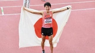 【陸上】マラソン男子史上７人目金メダルの山下一貴「経験を活かしてさらに成長していきたい」