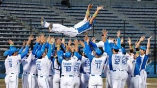 日本ハム2軍、29年ぶり2度目の日本一　5度舞った稲葉監督「次はビッグボスを胴上げ」