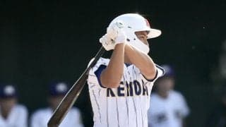 【国スポ】健大高崎１年、狩野蓮義の一打で天理に一矢報いた「芯に当たって抜けたのでよかった」
