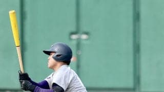 【国スポ】花巻東、“織田打ち”で延長戦制し決勝へ　赤間史弥が勝ち越打、古城大翔２点適時打　