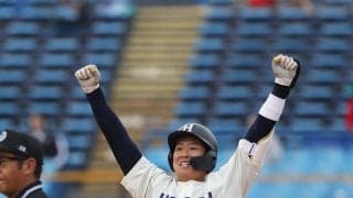 【東京６大学】法大・只石貫太「ストライクゾーンに来たらフルスイング」代打で登場し決勝打 