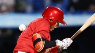 広島　勝田成の死球で神宮に怒号　９月１５日に石原から頭部死球を受けて緊急交代→再度の死球にも勝田は手を挙げて紳士対応