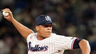 【ヤクルト】リランソ帰国、来季契約は「未定」リリーフで40登板、防御率1.42