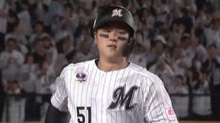 ロッテ山口航輝が逆転2ラン含む2打席連発…球団記録を更新　小島和哉は7回1失点で6勝目…4日パ結果