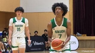 【10月3日〜4日開催：オータムリーグ レポート】夏に国際経験を積んだ境アリームは、白鴎大の核となるビッグマンへと成長中
