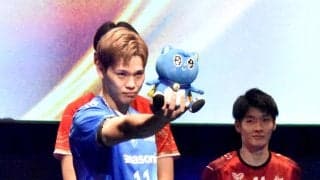 【バレー】西田有志「どうも、古賀紗理那の旦那の西田です」あいさつに歓声　東京ＧＢ・古賀太一郎のボケにノる…ＳＶリーグトークショー