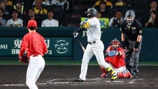【阪神】森下翔太「最高出塁率」へ前進　３割９分２厘で２位佐藤輝明と５厘差「丁寧にいきたい」