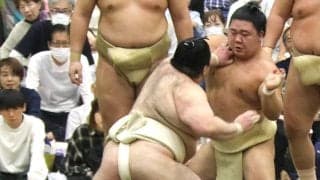 新関脇の６代目・藤ノ川が秋巡業で相撲を取る稽古を再開　４代目の藤ノ川に「もう一つ上を目指せ」と激励を受けたこと明かす