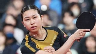 【卓球】28歳佐藤瞳、４強進出　同じカットマンの中国選手に快勝／チャイナスマッシュ