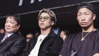大橋会長、井上尚弥、井上拓真が韓国フェ二ックスバトル・ソウル大会を視察　ファンから大歓声