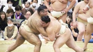 高安、秋巡業で熱海富士らと計８番「今日は割と動けましたね」