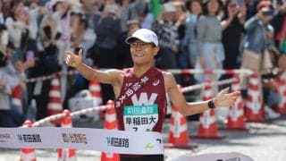 【出雲駅伝】暑さ対策によるスタート時間変更で超高速レース化　７チームが大会記録より速くゴール　優勝の早大は従来の記録を１分５５秒更新