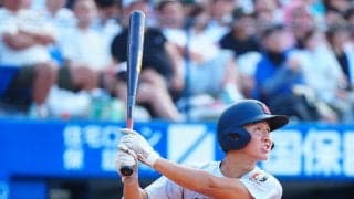 横浜・池田聖摩「目標とされる選手になりたい」プロ目指すきっかけは今宮健太