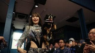 【東京女子】上福ゆき、なぜか人間サイズに変身した愛犬ザックとのタッグで中島翔子組に快勝