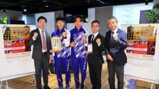 全日本大学駅伝に挑む愛知工業大　名古屋本社を訪問、意気込み語る