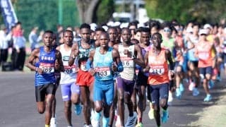【箱根駅伝予選会】15キロ地点で専大がトップキープも、21年ぶり参戦の東洋大が同タイムで２位