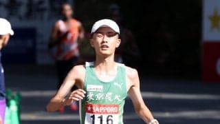 【箱根駅伝予選会】総合５位の東農大・前田和摩「悔いが残る」チームトップの快走で日本人２位
