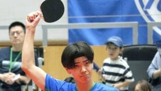 【卓球Ｔリーグ】東京の１７歳・川上流星「徹底できた」４３歳元中国代表との“２６歳差対決”に快勝　急成長の裏に“憧れ”五輪メダリストの先輩の存在
