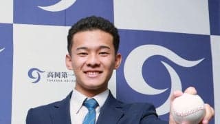 【ドラフト】ロッテ２位、高岡第一・前田侑大にサブロー監督期待「元気と前田君とでWエースに」
