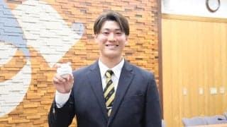 【ドラフト】ソフトバンク５位の東北福祉大・猪俣駿太「プロに入ってからが勝負」155キロ右腕