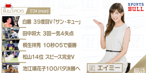 ブルステリハ0724　キャスター：エイミー