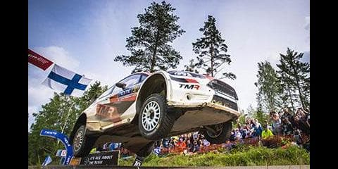 勝田貴元、新井大輝、2度目のラリー・フィンランド（WRC2クラス） 成長を確認も、完走は果たせず