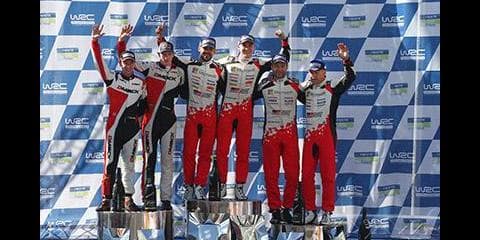 ラッピがWRC初優勝を果たす ハンニネンは総合3位で初の表彰台を獲得