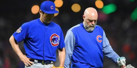 わずか6球で緊急降板の上原浩治は「首の張り」　米メディアが伝える　