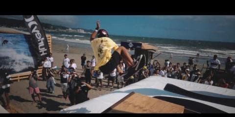 国内初『 Hurley Aerial Park @KBP Yuigahama 』由比ガ浜海水浴場にオープン！