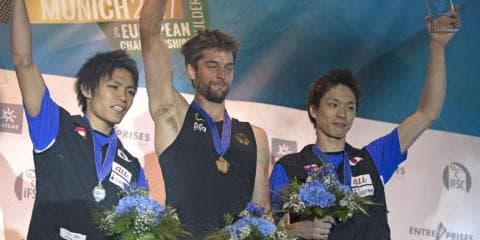 日本人3選手が最終戦を表彰台で締めくくる／ボルダリングW杯最終第7戦 ドイツ・ミュンヘン大会