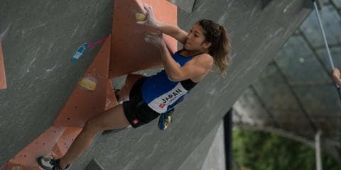 TEAM au 野中生萌 “強いクライマー”になるための５つの言葉