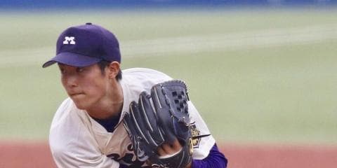 明大　開幕前インタビュー　森下暢仁