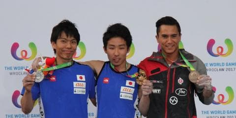 是永が金！波田が銀を獲得！「ワールドゲームズ リード」