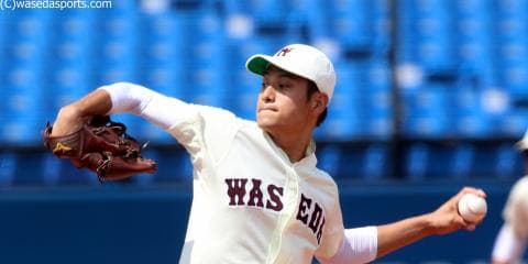 早大　待ってた大竹！ついに手にした涙の１勝