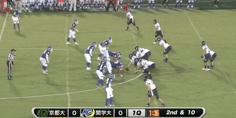 京都大学 vs 関西学院大学 (西京極)